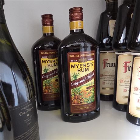FRED L. MYERS & SON MYERS'S RUM Original Dark + Bourcès Ram - ID: 47-NSF